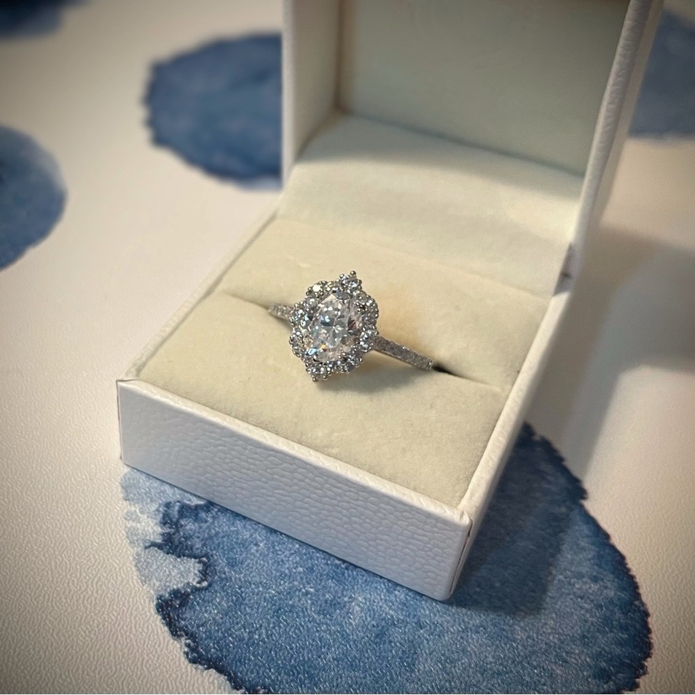 Simulated Diamond Ring - image 7